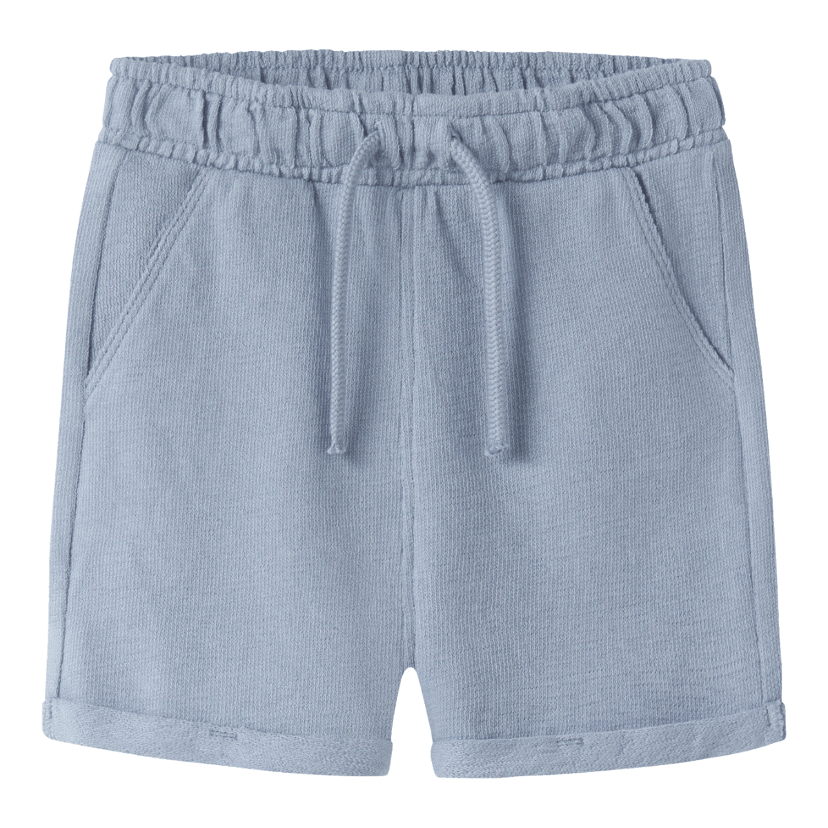 Lil' Atelier - Shorts Dias Loose Dusty Blue - Guttelus.no