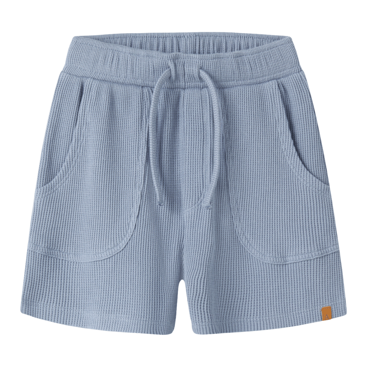 Lil' Atelier - Shorts Harun Loose Dusty Blue - Guttelus.no