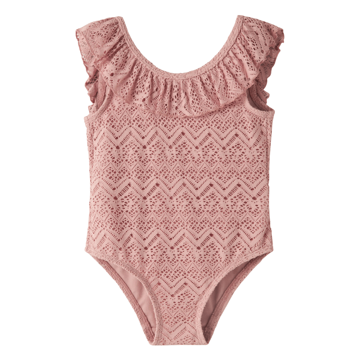 Lil'Atelier - Badedrakt Feline Misty Rose - Guttelus.no