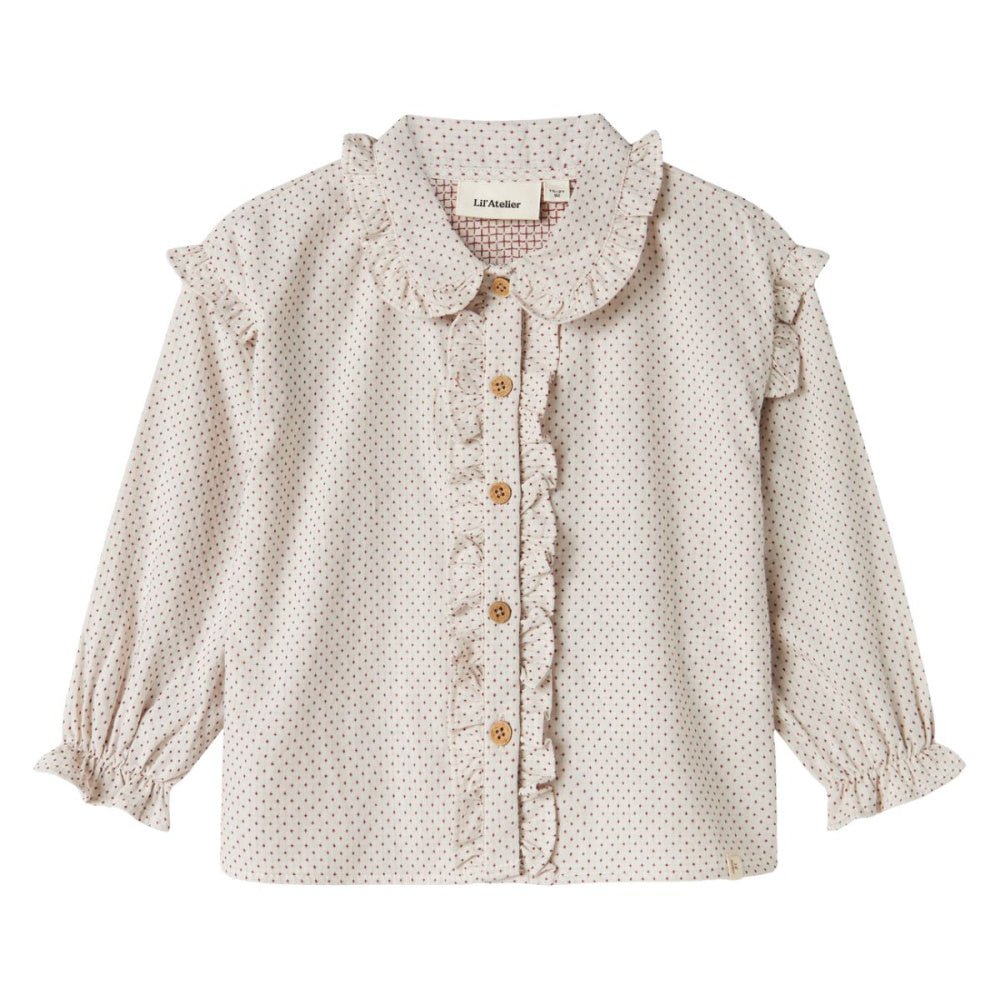Lil'Atelier - Bluse Olena Pastel Parchment - Guttelus.no
