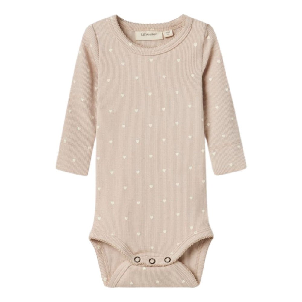Lil'Atelier - Body Gago Rib Gray Morn Heart - Guttelus