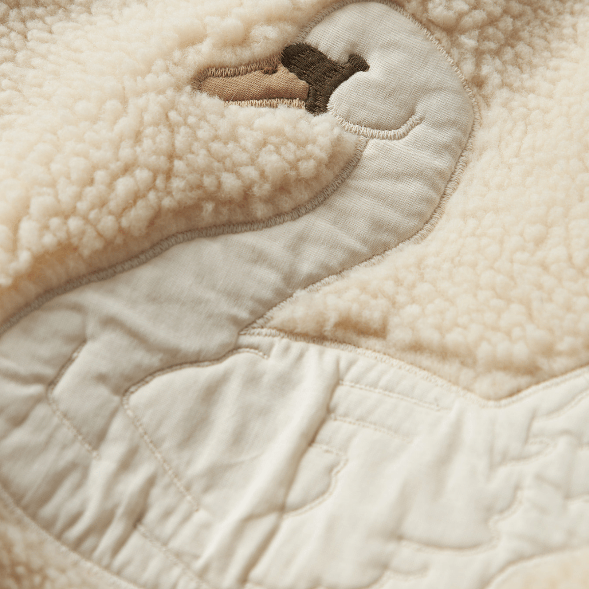 Lil'Atelier - Bomberjakke Lajo Turtledove Swan - Guttelus.no