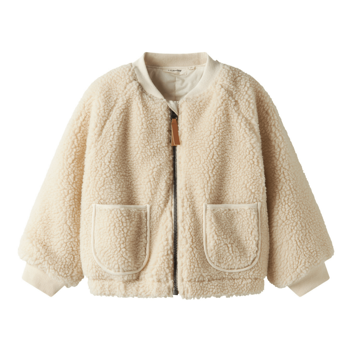 Lil'Atelier - Bomberjakke Lajo Turtledove Swan - Guttelus.no