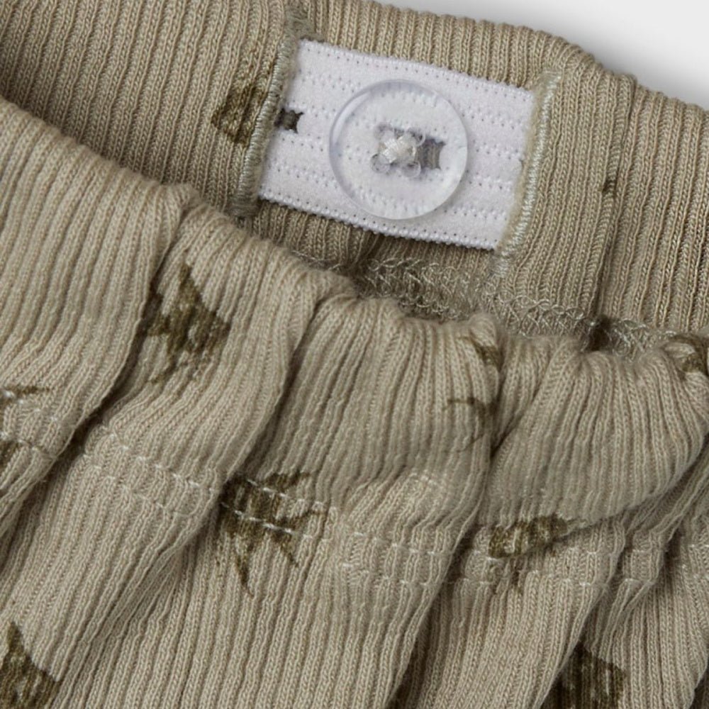 Lil'Atelier - Bukse Baby Gago Moss Gray - Guttelus
