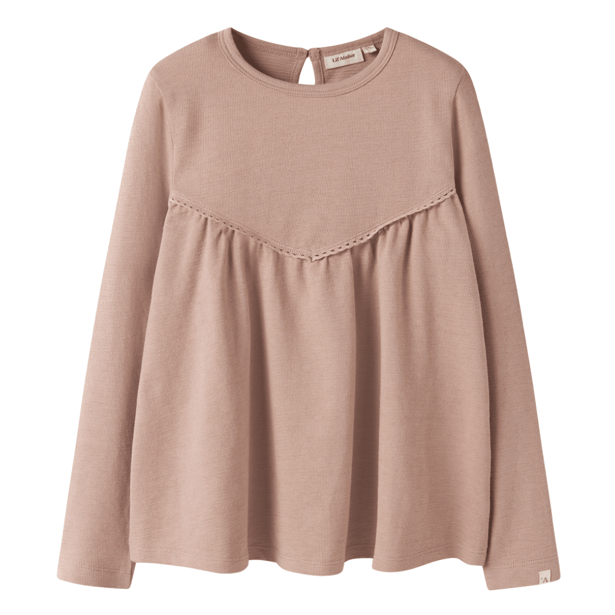 Lil'Atelier - Genser Berry Loose Top Roebuck - Guttelus