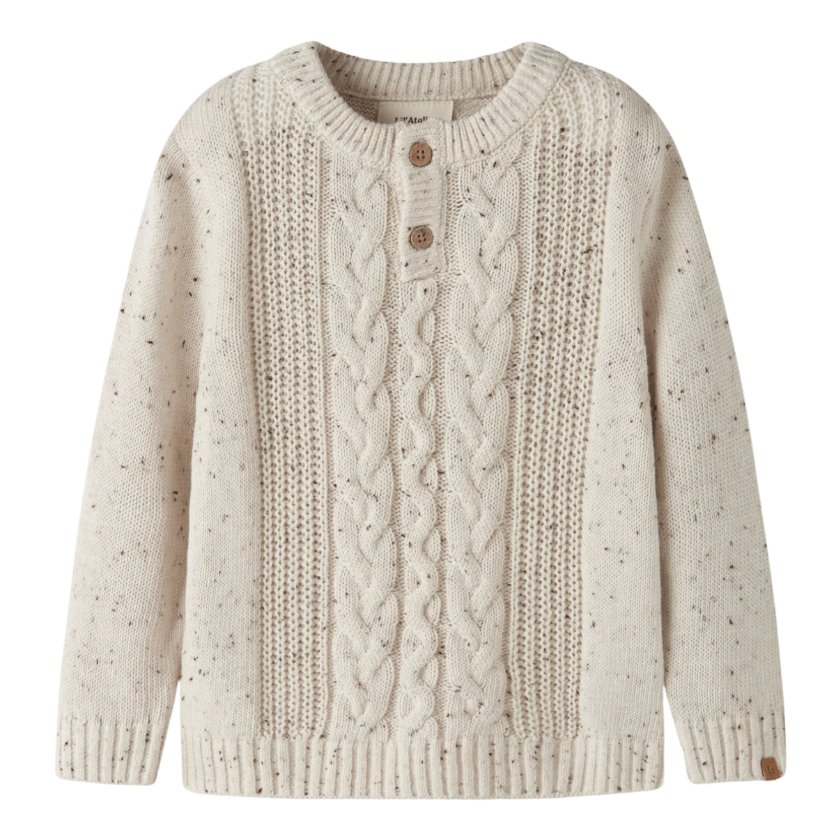 Lil'Atelier - Genser Galto Kai Knit Turtledove - Guttelus