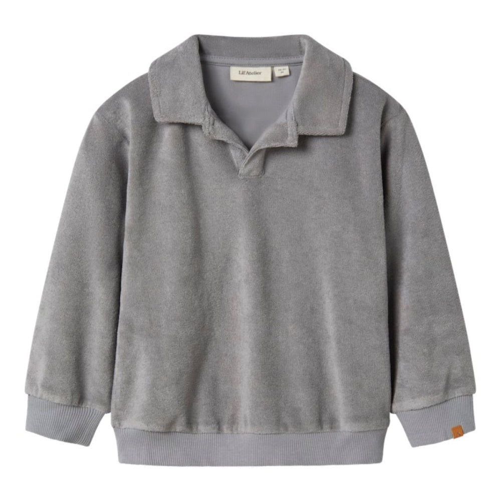 Lil´Atelier - Genser Lamik Loose Ultimate Grey - Guttelus