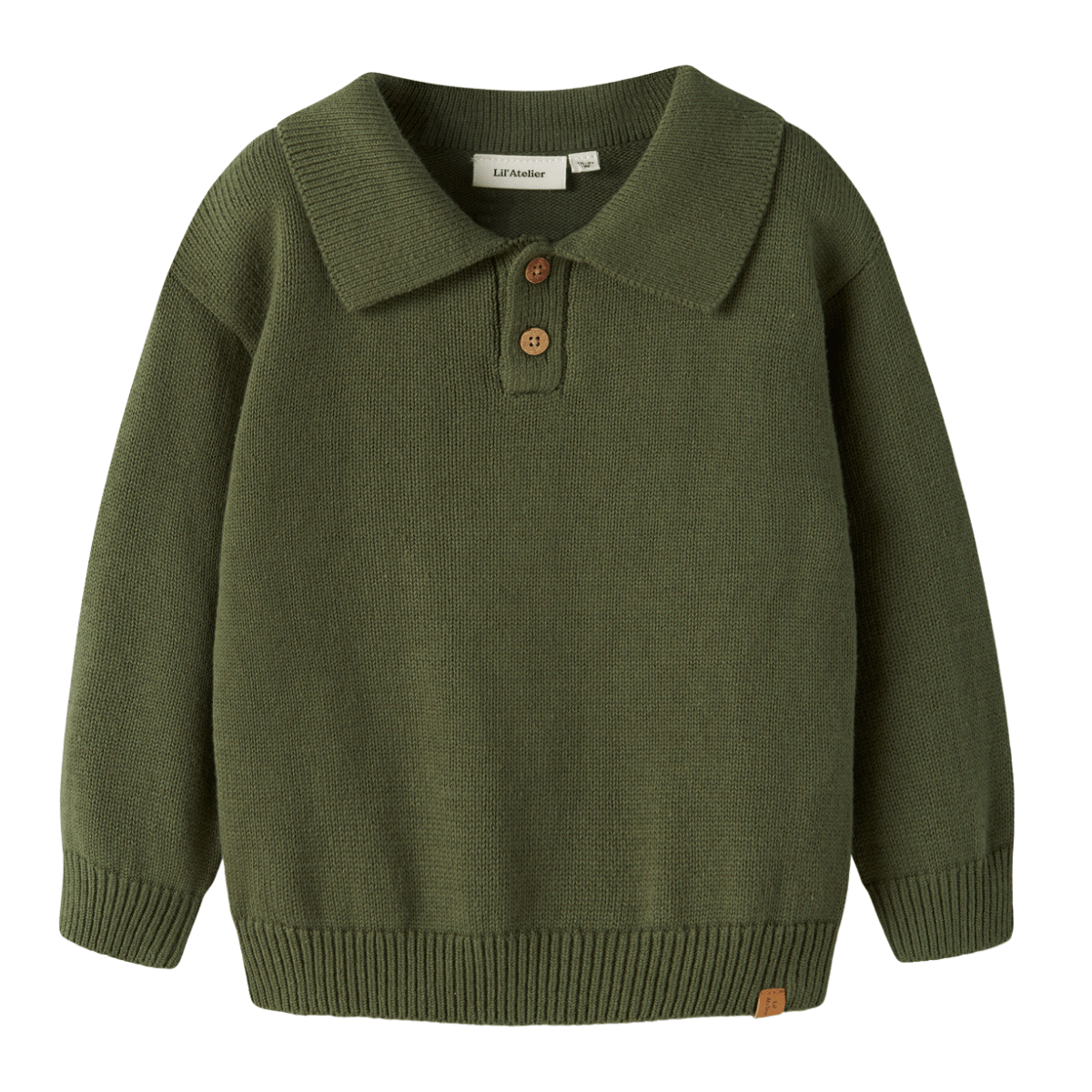 Lil'Atelier - Genser Olo Polo Cypress - Guttelus