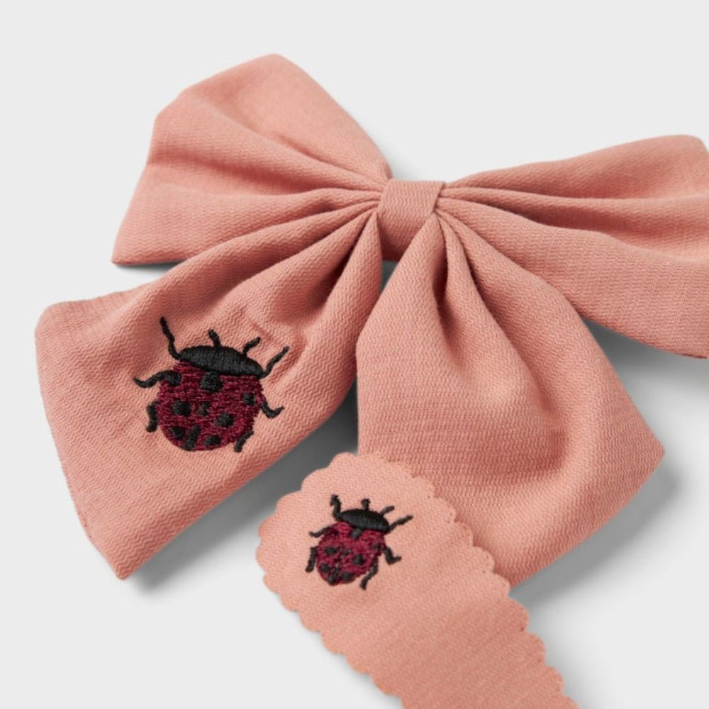 Lil'Atelier - Hårsløyfe 2 pk Lilja Misty Rose - Guttelus