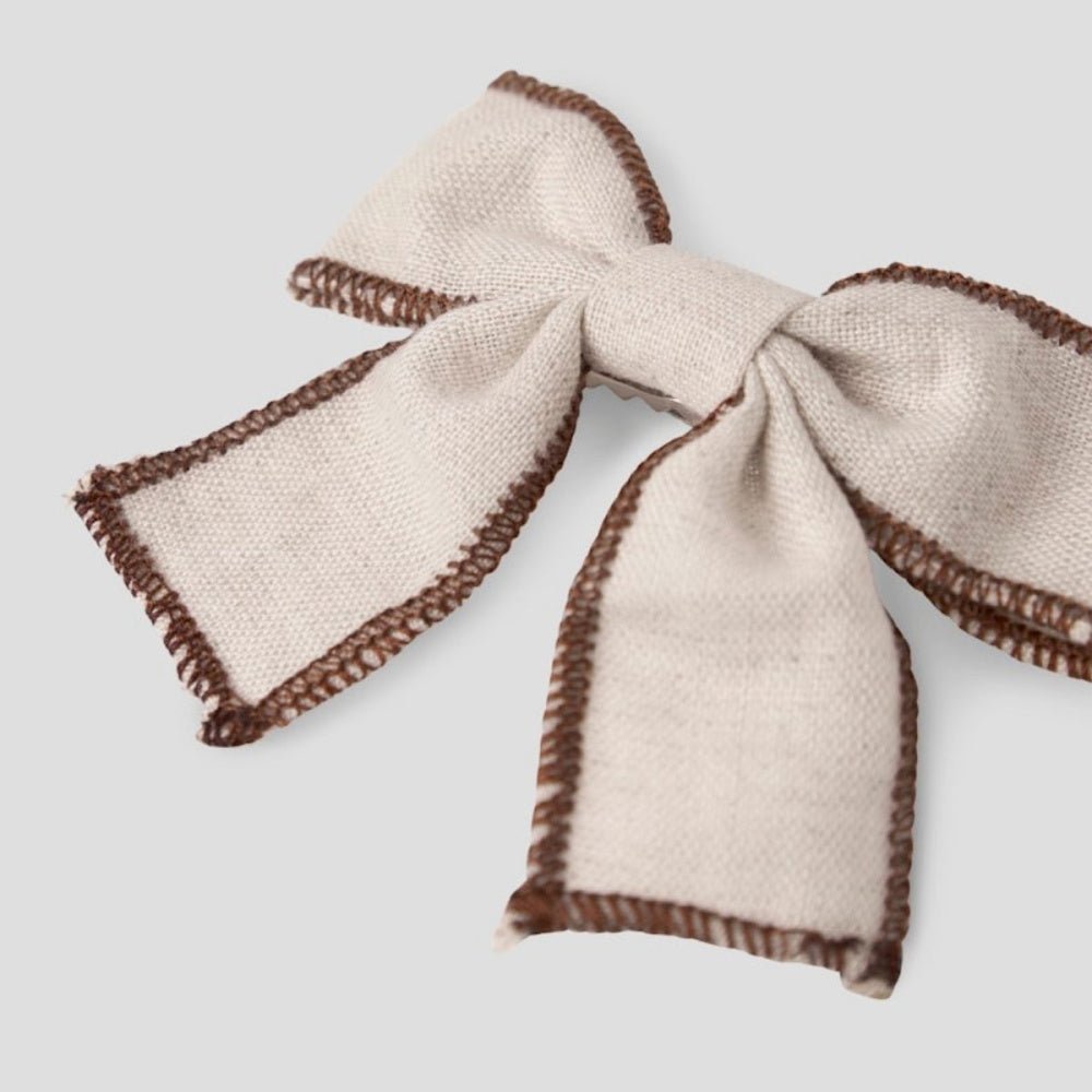 Lil'Atelier - Hårsløyfe Rimaja Oxford Tan - Guttelus