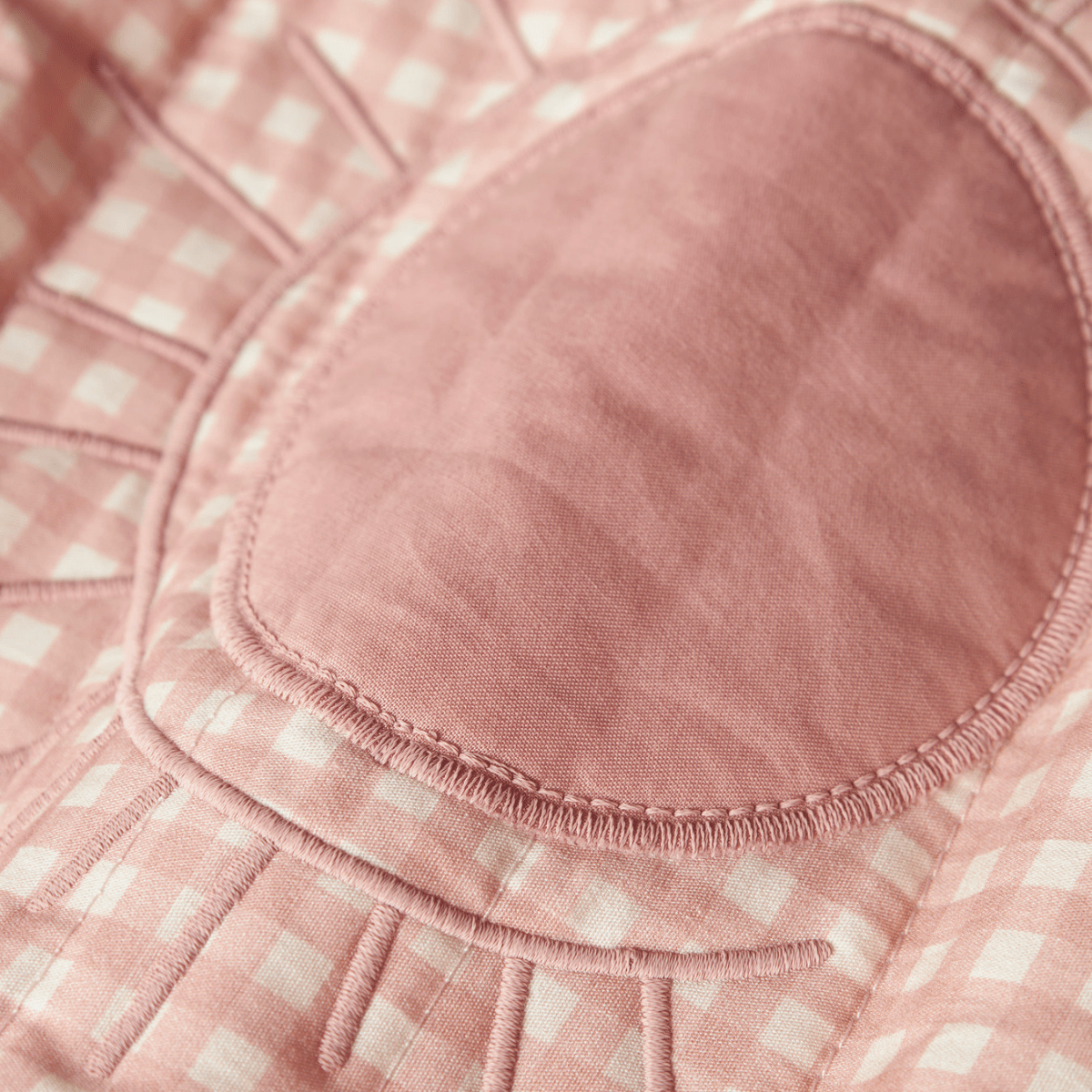 Lil'Atelier - Jakke Quilt Larose Cameo Rose Sun - Guttelus.no