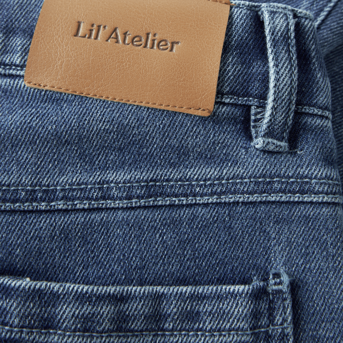 Lil'Atelier - Jeans Bello Wide Dark Blue Denim - Guttelus