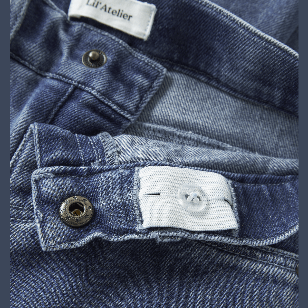 Lil'Atelier - Jeans Bello Wide Dark Blue Denim - Guttelus