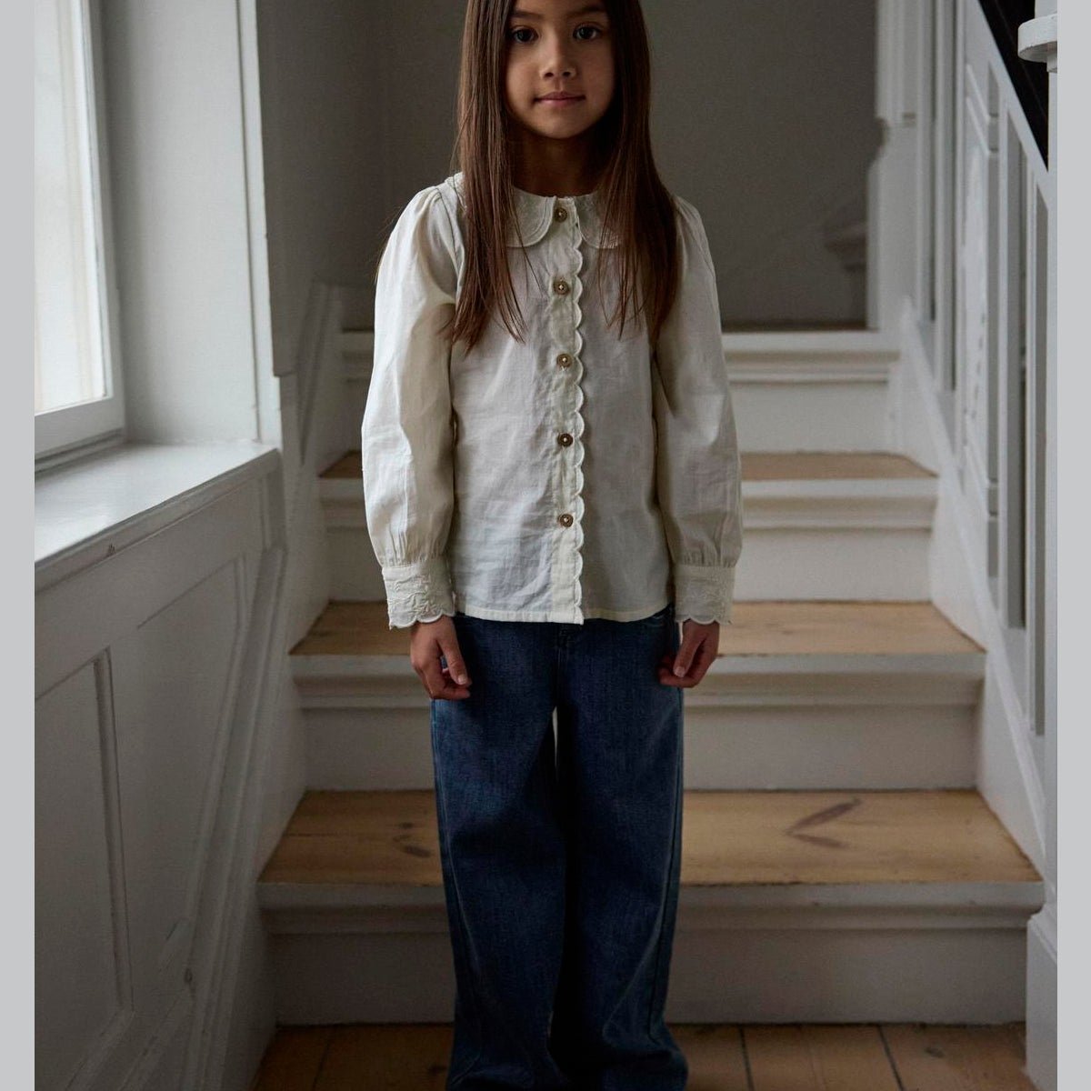 Lil'Atelier - Jeans Bello Wide Dark Blue Denim - Guttelus