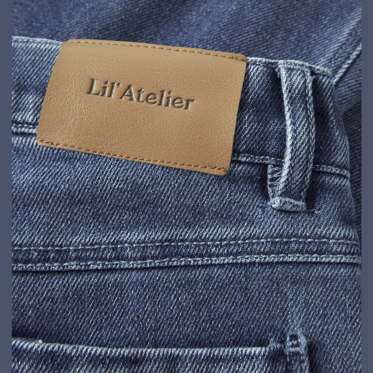 Lil'Atelier - Jeans Bello Wide Dark Blue Denim - Guttelus