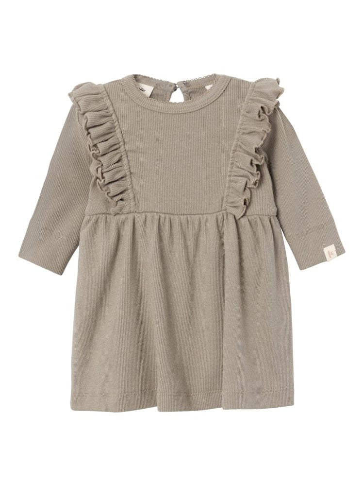 Lil'Atelier - Kjole Gago Dried Sage - Guttelus.no