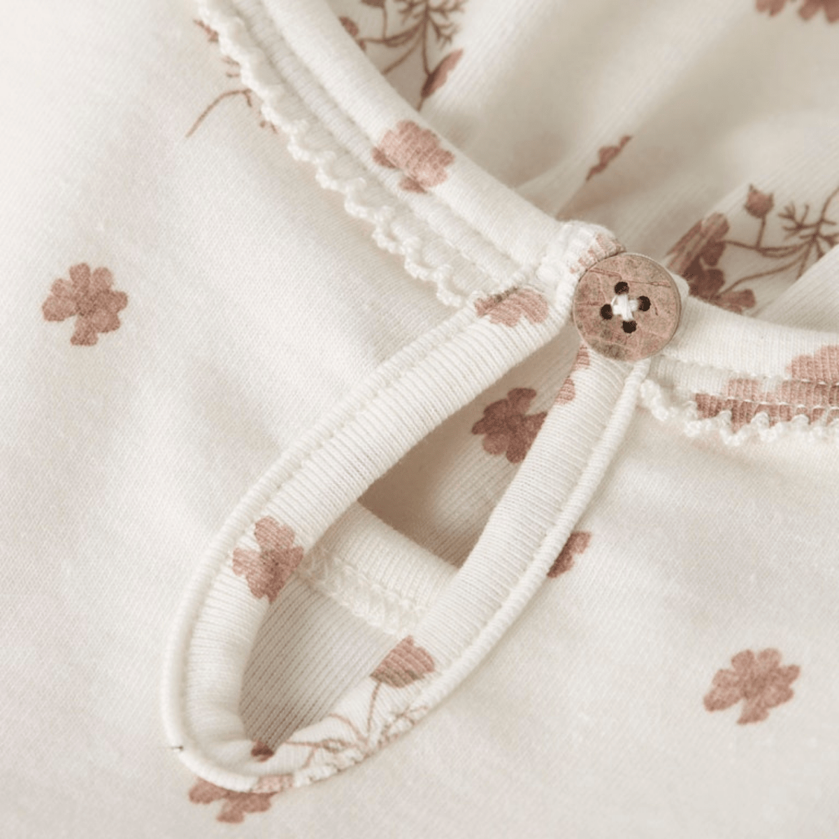 Lil'Atelier - Kjole Layo Coconut Milk Flower Pink - Guttelus.no