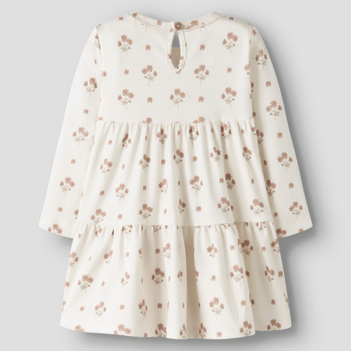 Lil'Atelier - Kjole Layo Coconut Milk Flower Pink - Guttelus.no