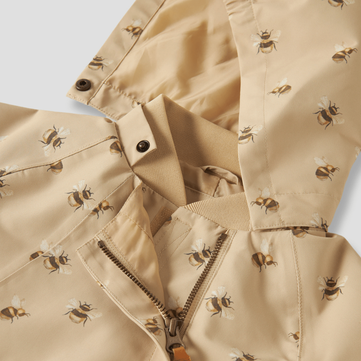 Lil'Atelier - Parkdress Lamint AOP Safari Bee - Guttelus.no