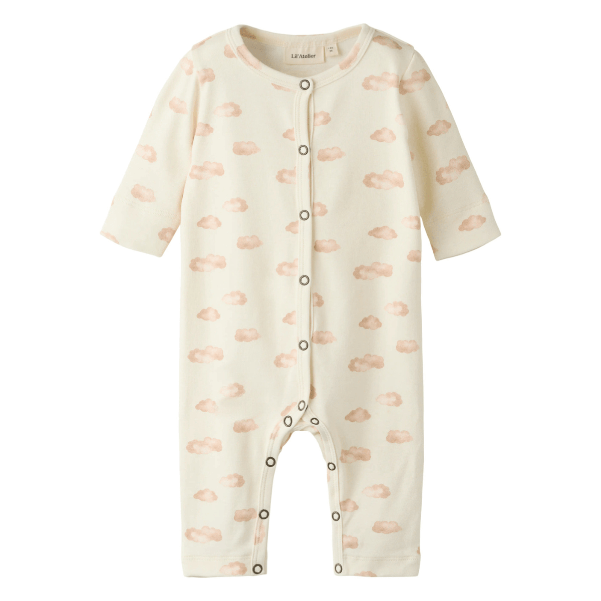 Lil'Atelier - Pysjamas Baby Gio Turtledove Cloud - Guttelus
