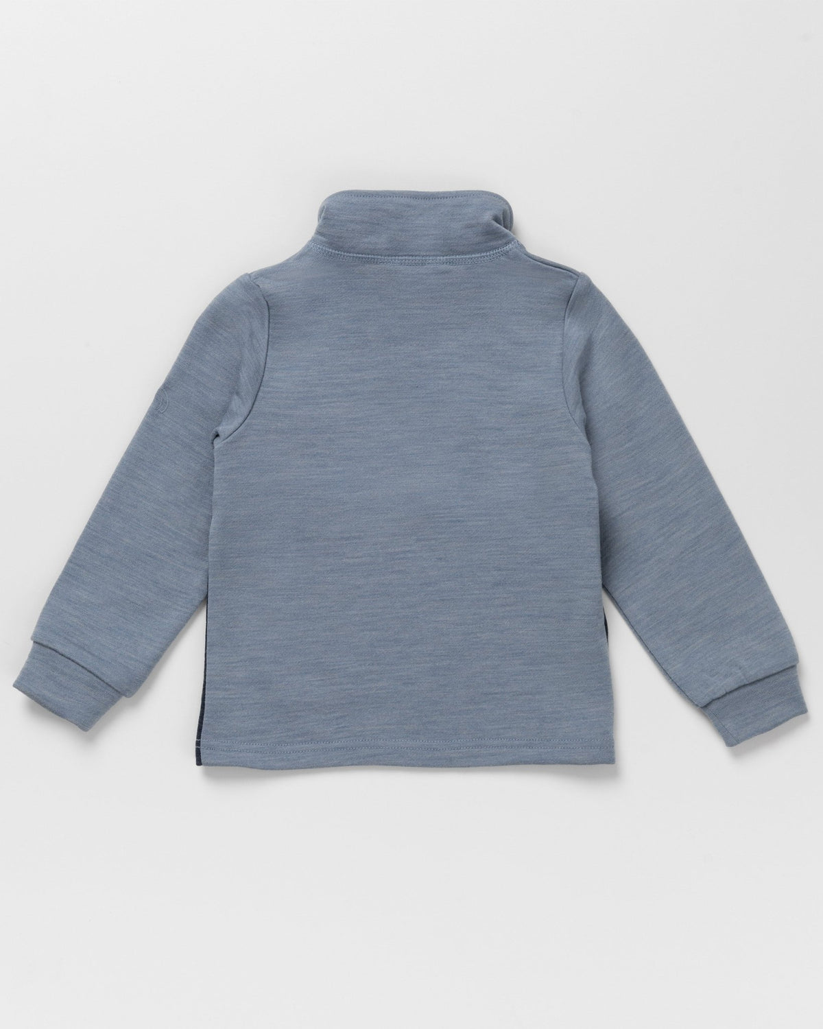 Lillelam - Genser Half Zip Active - Mellomblå - Guttelus