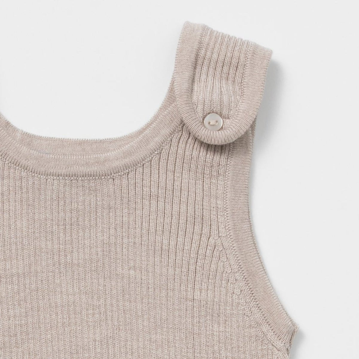 Lillelam - Sparkebukse Rib Light - Lys Beige - Guttelus