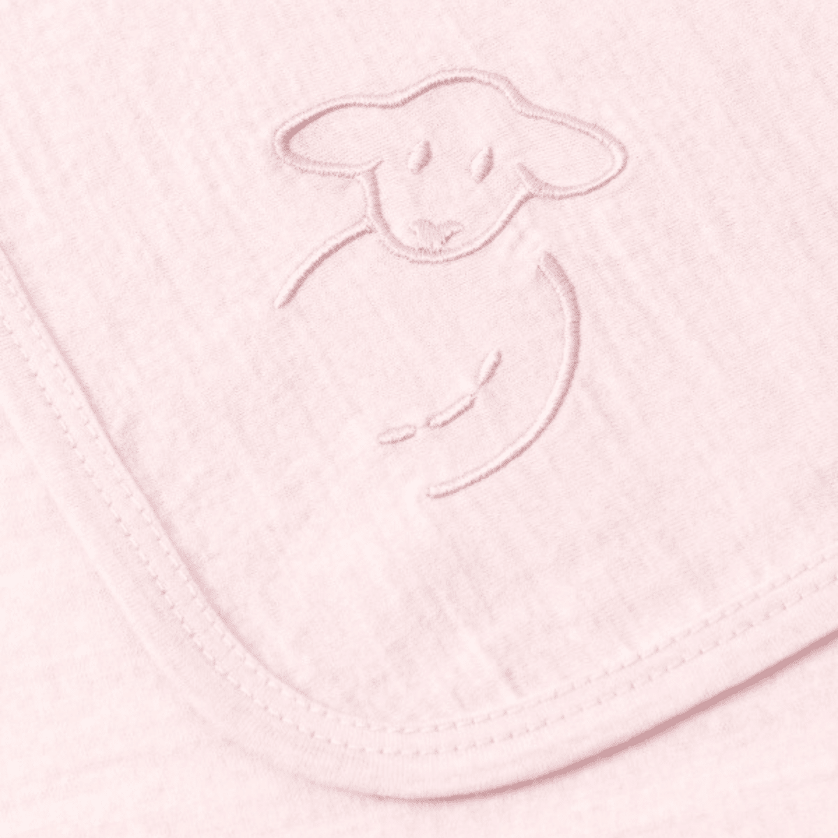 Lillelam - Swaddle Teppe Ull Luna - Himmelrosa - Guttelus