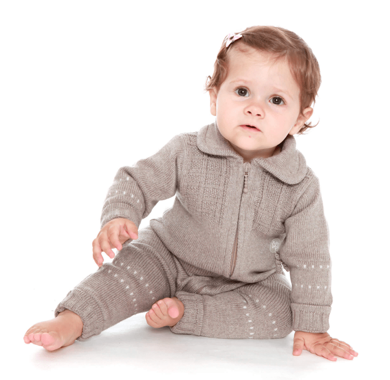 Lillelam - Ulldress Classic - Beige - Guttelus