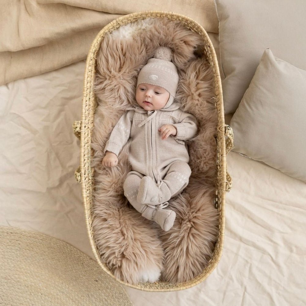 Lillelam - Ulldress Classic - Lys Beige - Guttelus.no