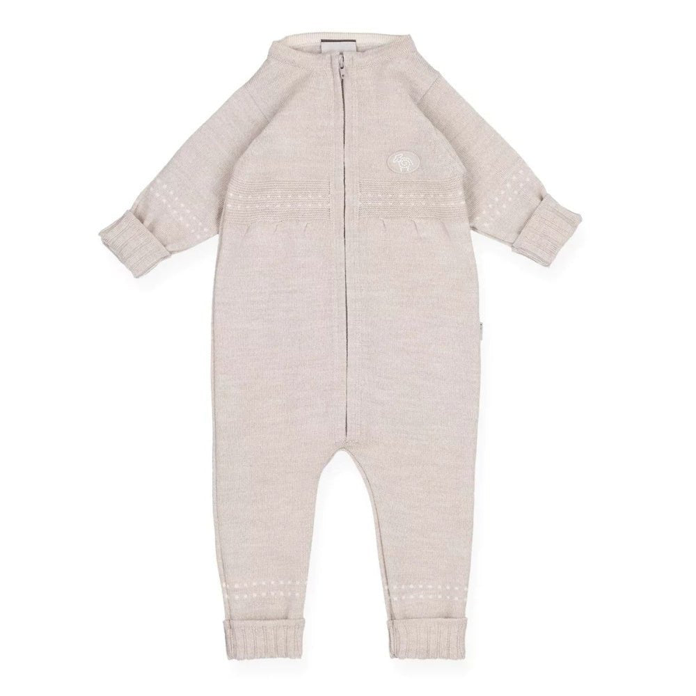 Lillelam - Ulldress Tynn Classic Lys Beige - Guttelus