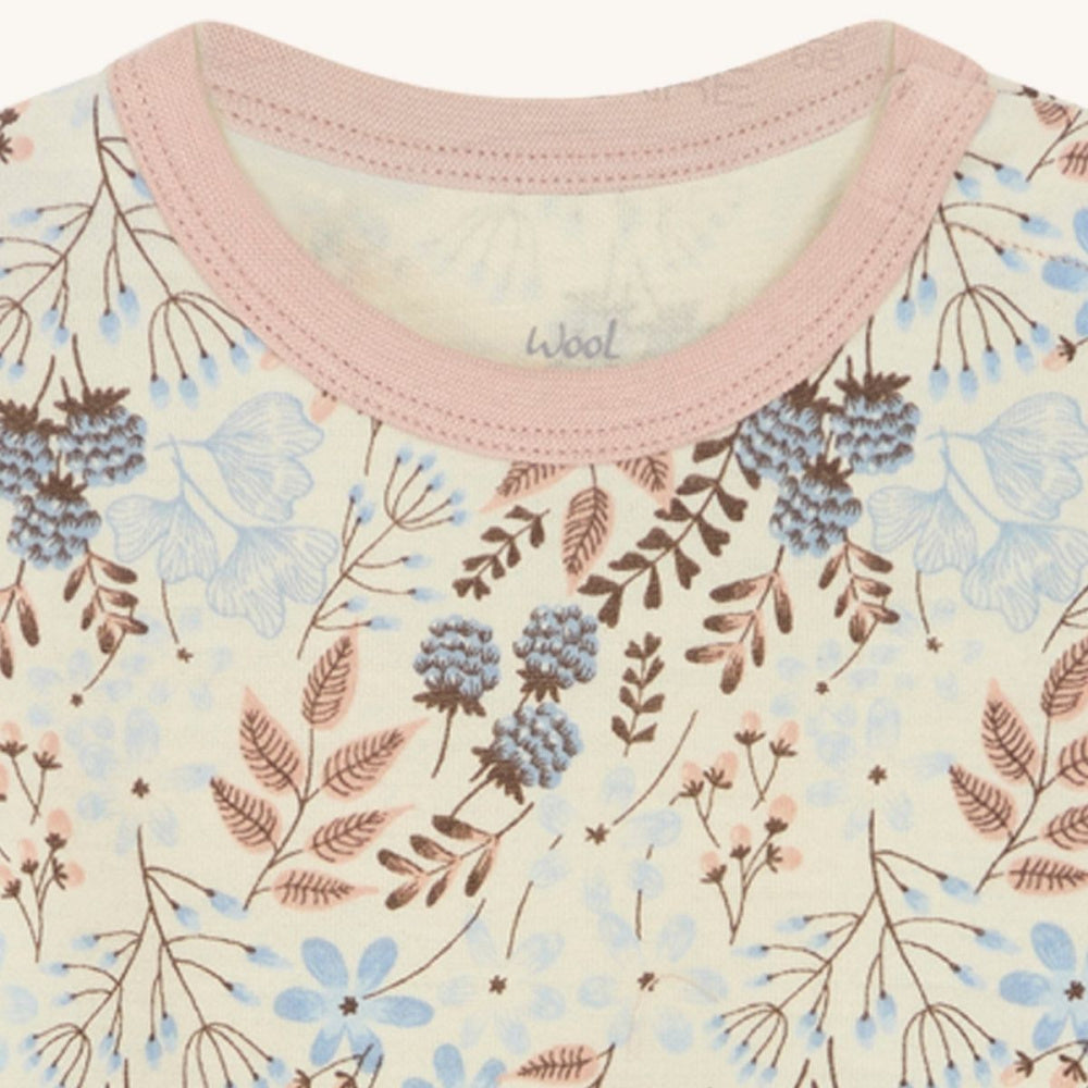 Hust and Claire - Body Ull og Bambus Badia Cloud Blue