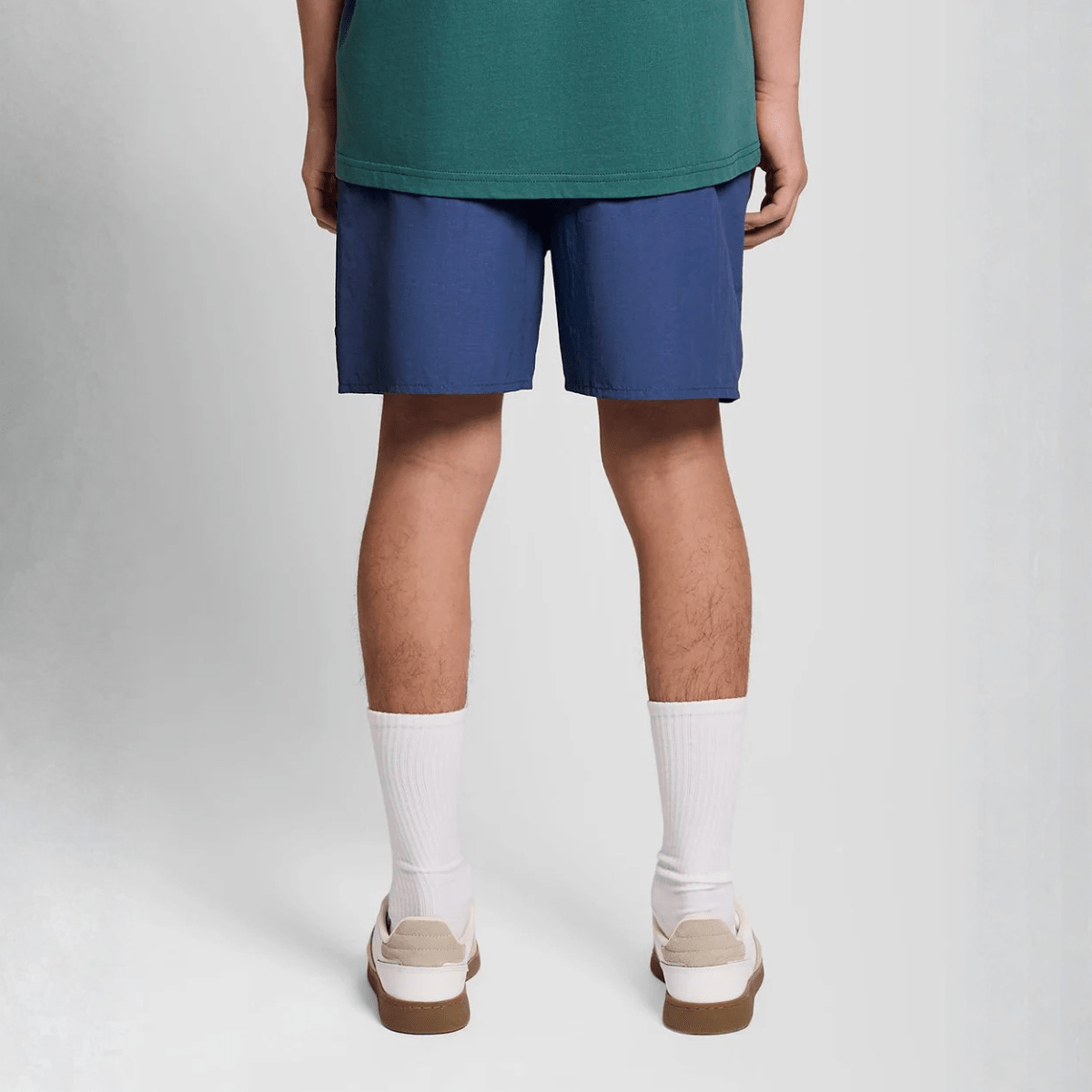 Lyle & Scott - Badeshorts Dark Cornflower - Guttelus.no