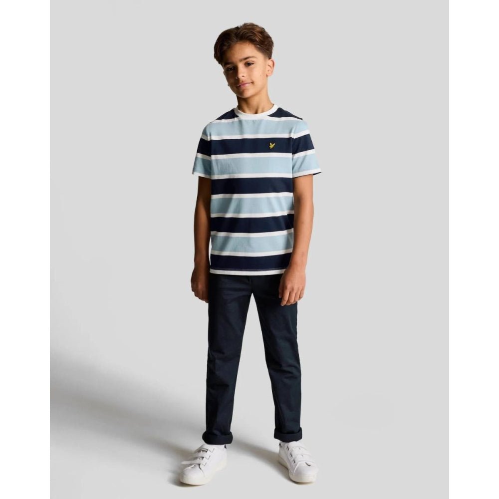 Lyle & Scott - Bukse Chino Dark Navy - Guttelus