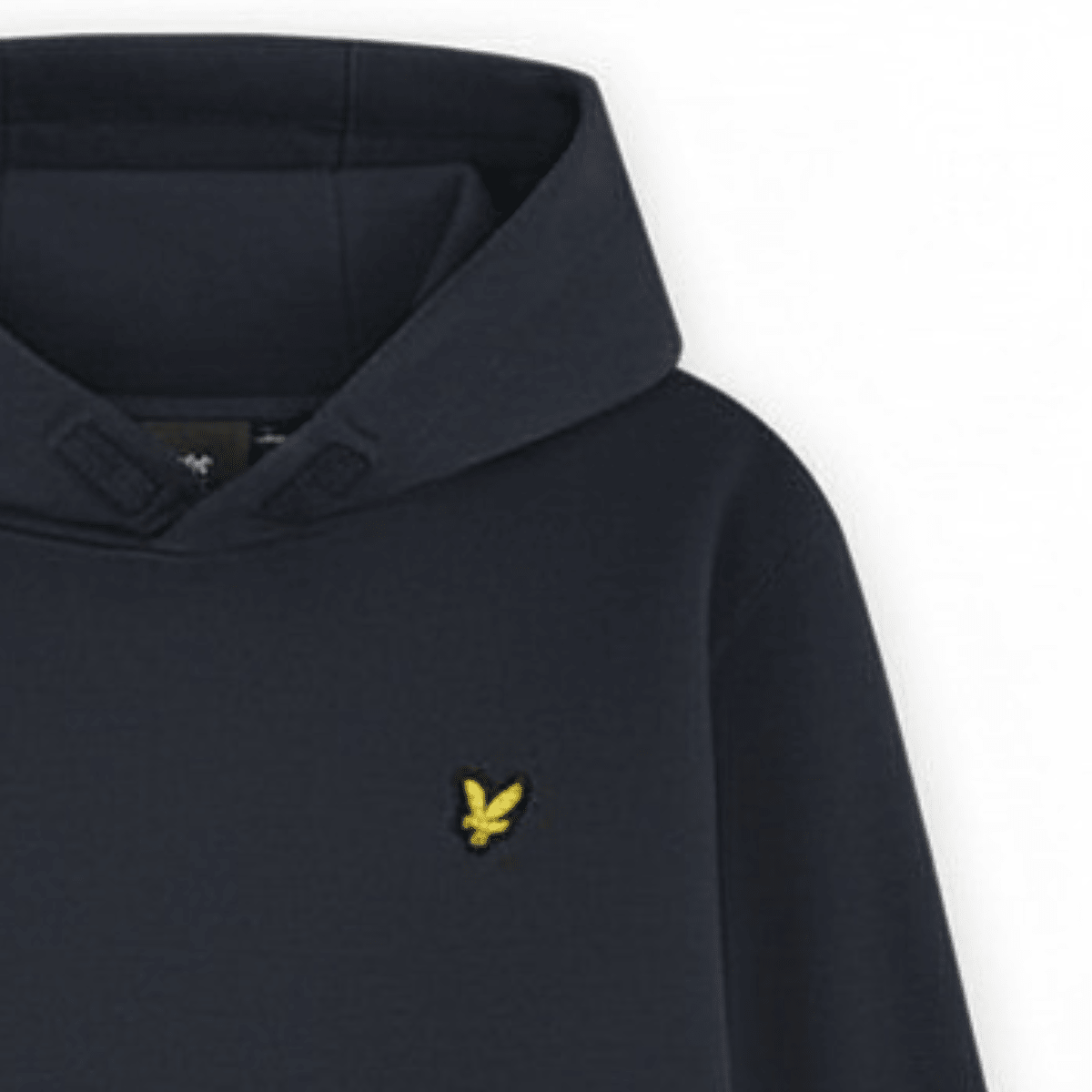 Lyle & Scott - Hettegenser med Zip Dark Navy - Guttelus.no