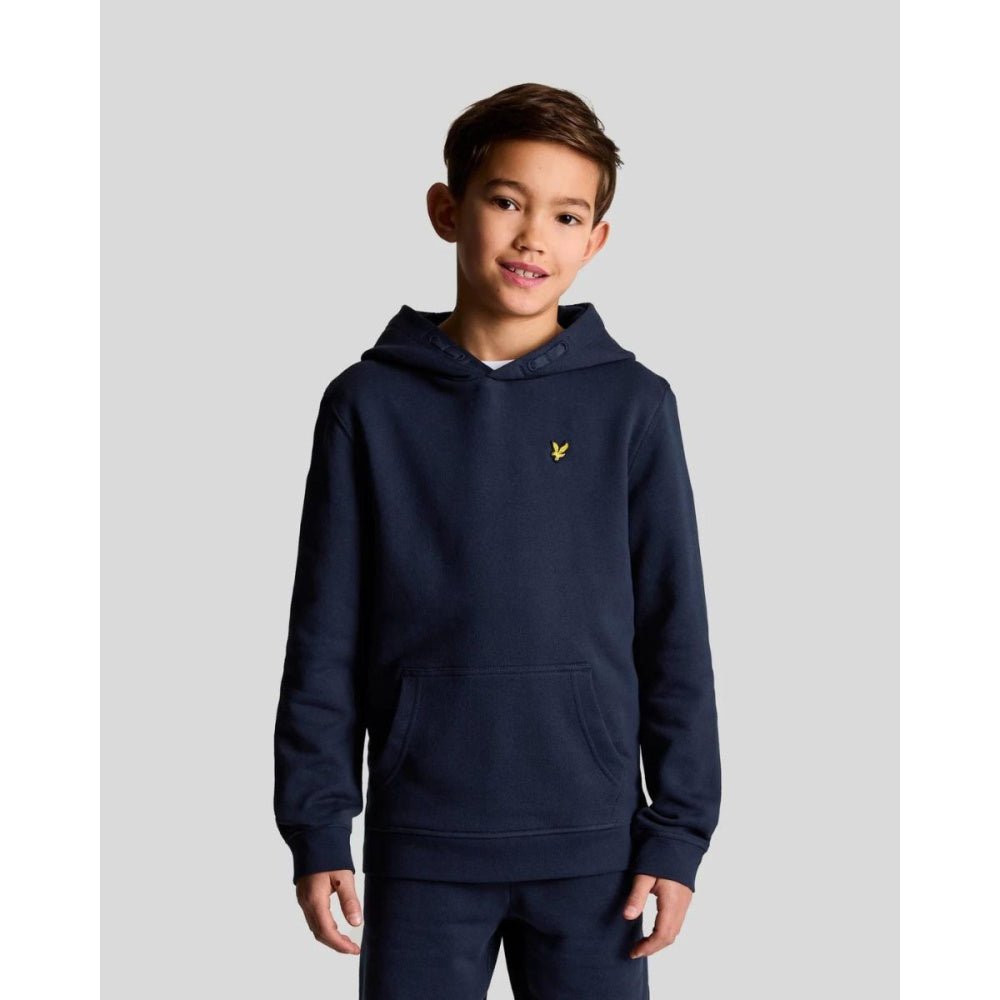 Lyle & Scott - Hettegenser Pullover Hoodie Navy - Guttelus