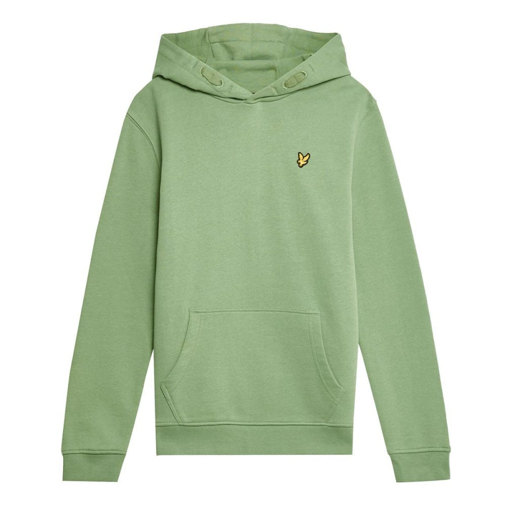 Lyle & Scott - Hettegenser Pullover Hoodie Smoke Green - Guttelus