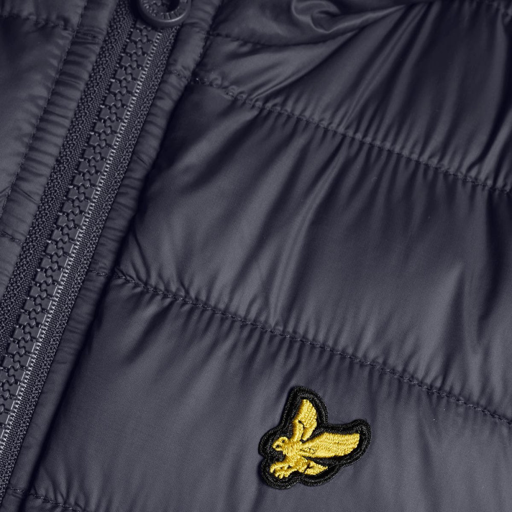 Lyle & Scott - Jakke Lightweight Padded Dark Navy - Guttelus.no