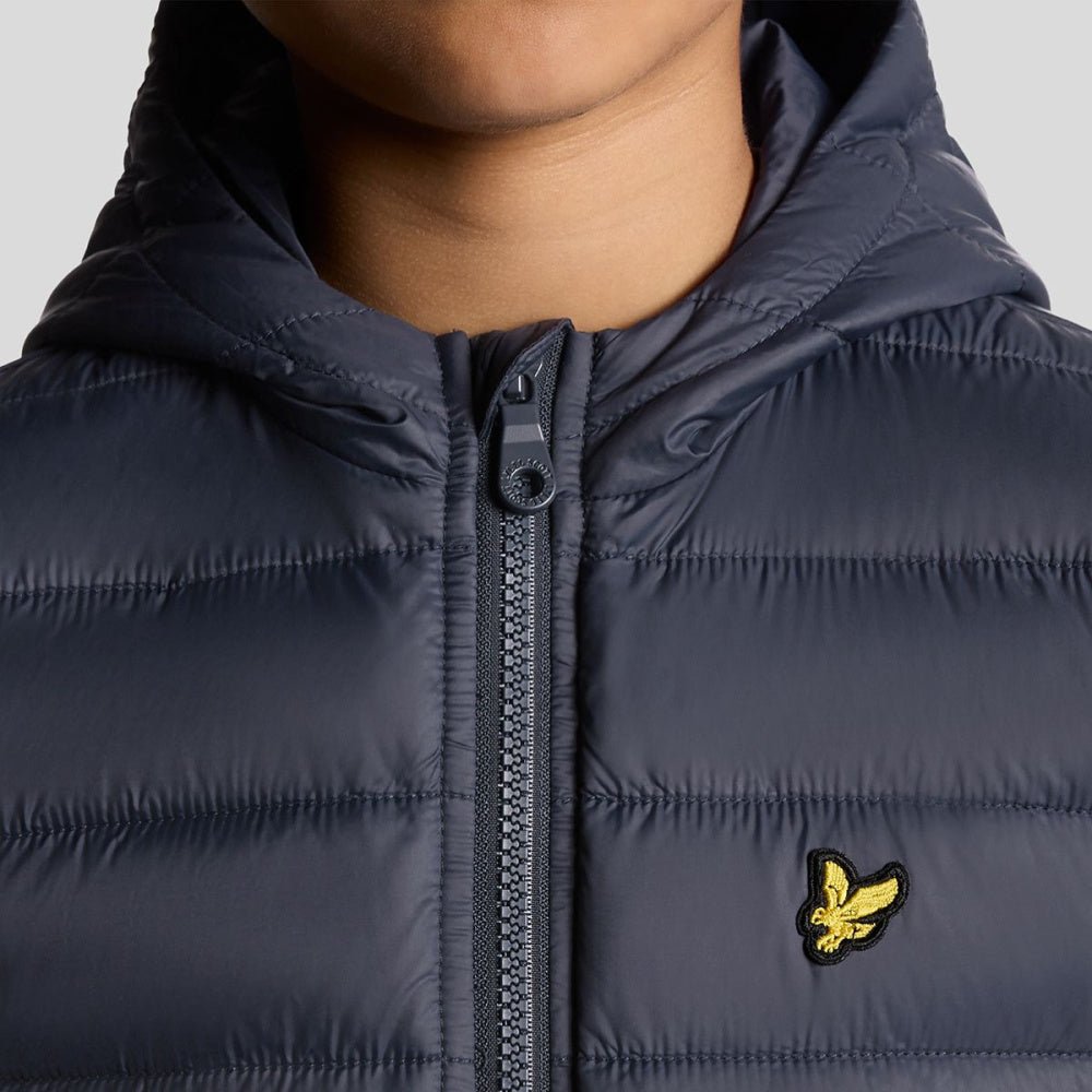 Lyle & Scott - Jakke Lightweight Padded Dark Navy - Guttelus.no