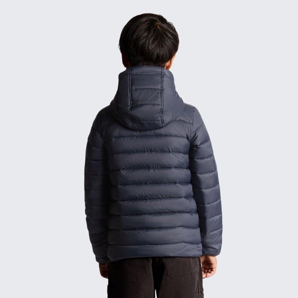 Lyle & Scott - Jakke Lightweight Padded Dark Navy - Guttelus.no