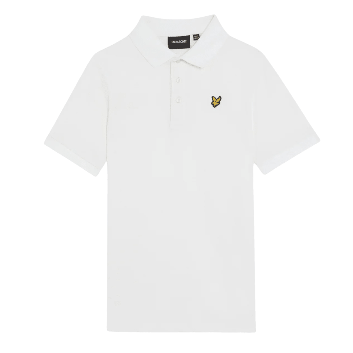 Lyle & Scott - Poloskjorte White - Guttelus.no