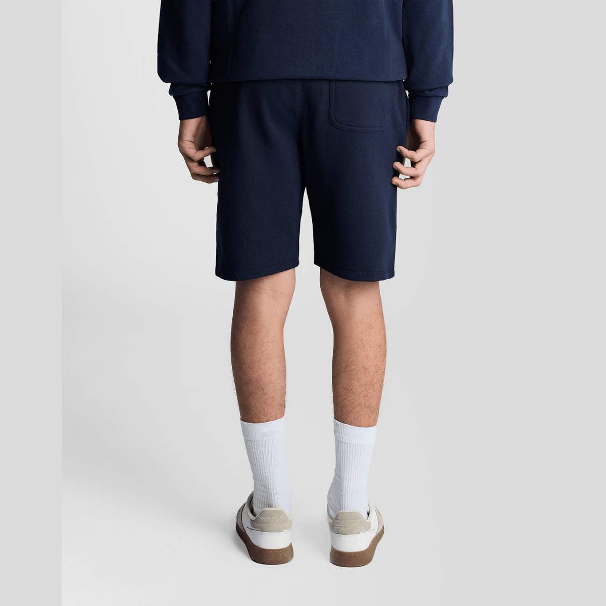 Lyle & Scott - Sweatshorts Navy - Guttelus.no