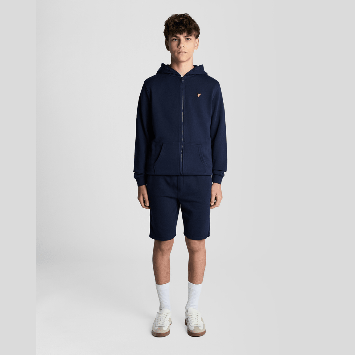 Lyle & Scott - Sweatshorts Navy - Guttelus.no