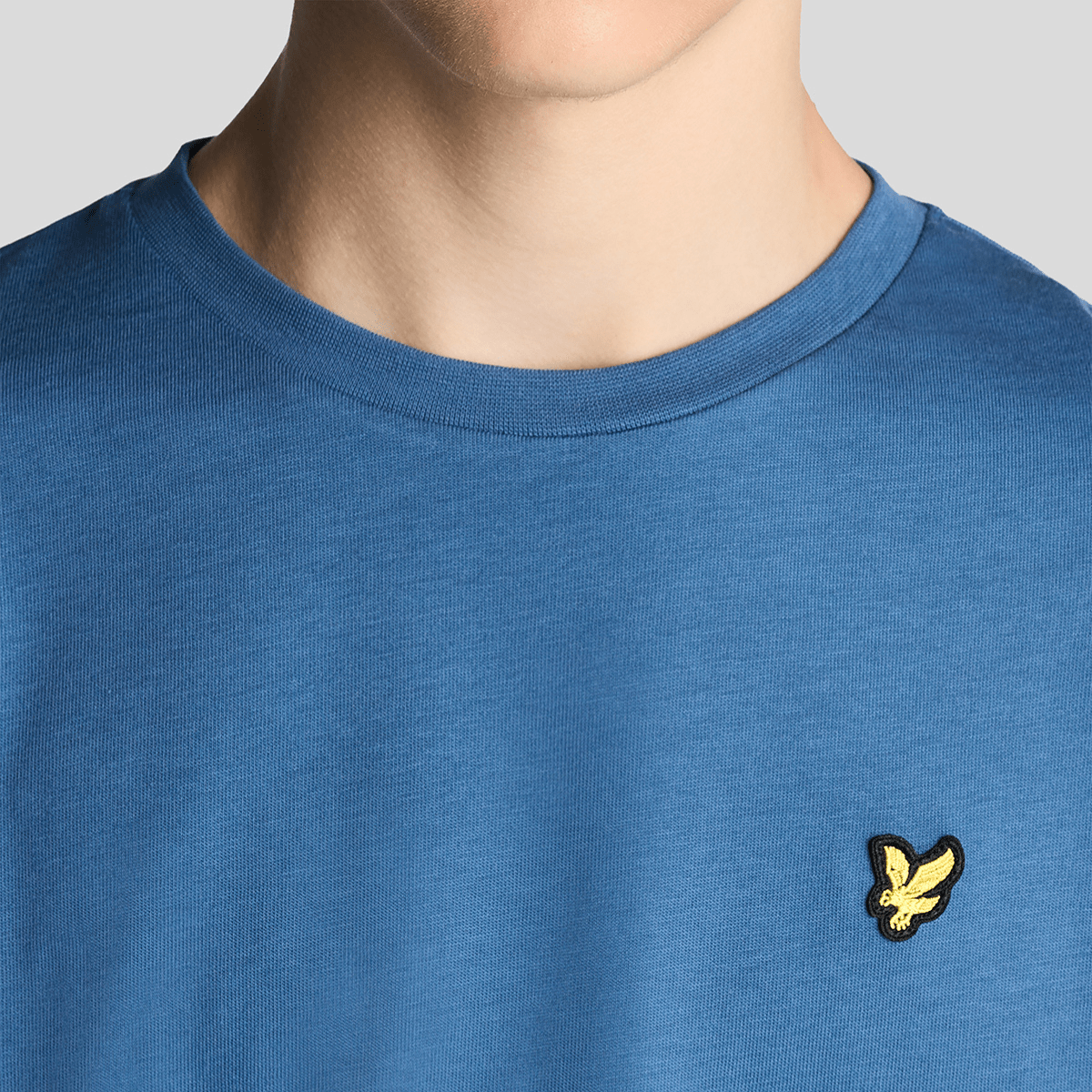 Lyle & Scott - T-skjorte Dark Cornflower - Guttelus.no
