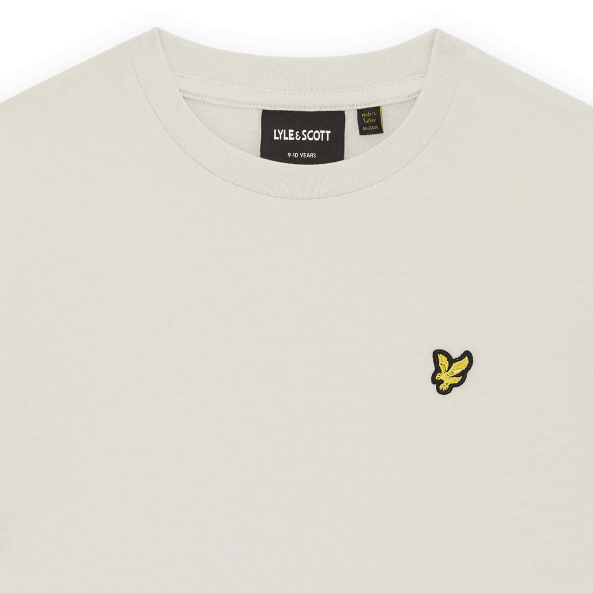 Lyle & Scott - T-skjorte Plain Putty - Guttelus.no