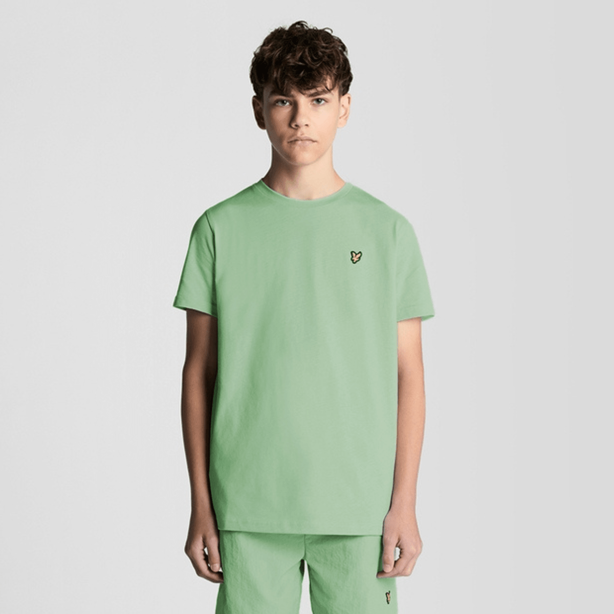 Lyle & Scott - T-skjorte Turquoise Shadow - Guttelus.no