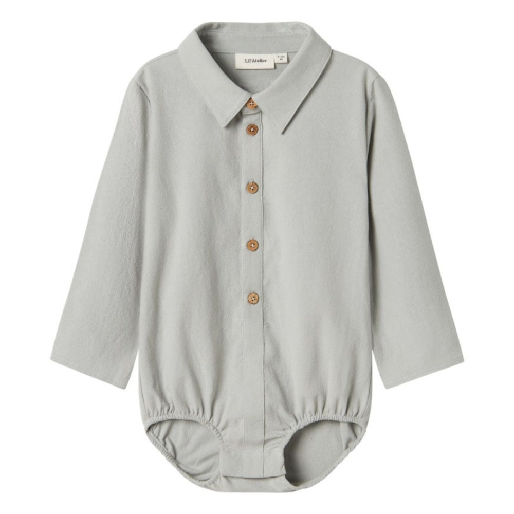 Lil'Atelier - Skjortebody Hadam Mirage Gray
