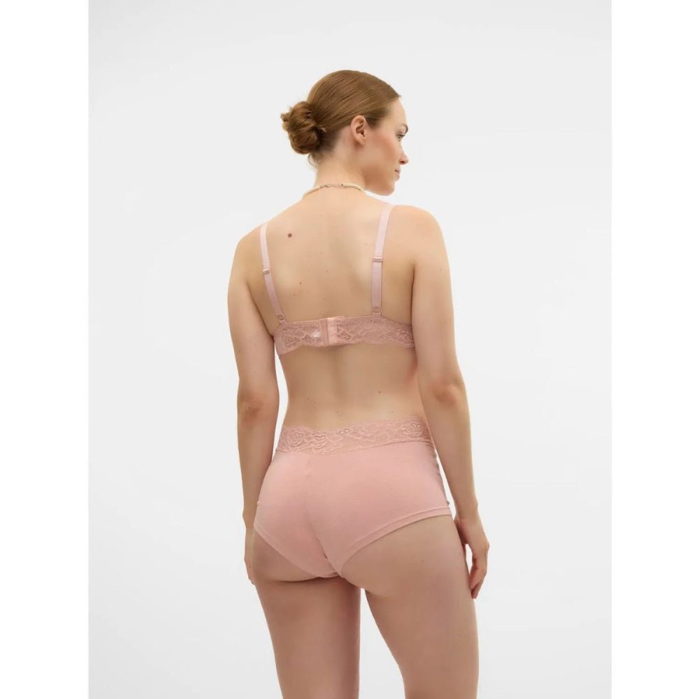 Mamalicious - Amme-BH 2-pk Alba Lace Misty Rose/ Black - Guttelus