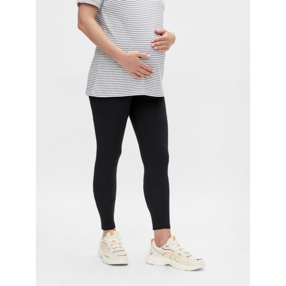 Mamalicious - Mamma-leggings 2-pk Emma Svart - Guttelus
