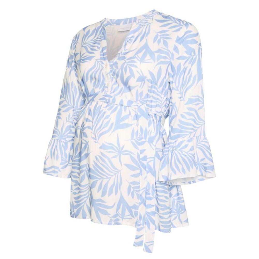 Mamalicious - Mammatopp Jenny White/ Bel Air Blue - Guttelus