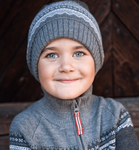 Marius Kids - Marius Lue Ull Barn, Grå - Guttelus